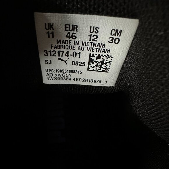 Puma MB.04 Lo Black Dark Amethyst Men's 12 Basketball Shoes - Picture 9 of 9